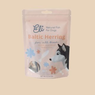 Arenque báltico deshidratado 100% Natural Dog Treats – Eli