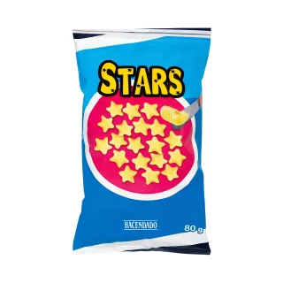 Snack de maíz Stars sabor mantequilla
