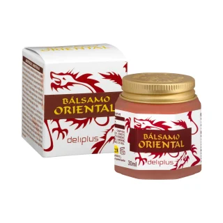 Bálsamo oriental efecto calor Deliplus con vitamina E