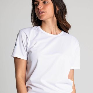 Camiseta antimosquitos técnica poliéster blanca