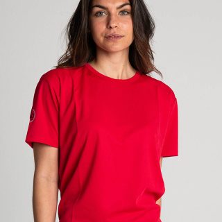 Camiseta antimosquitos técnica poliéster roja