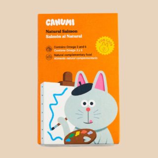 Salmón al natural para gatos – Canumi