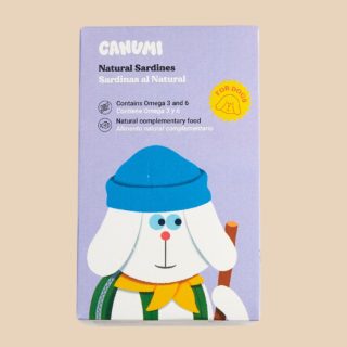 Sardinas al natural para perros – Canumi