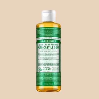 Jabón de castilla 18 en 1. Almendras – Dr Bronner’s