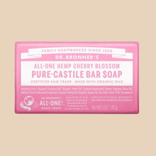 Jabón de Castilla Flor de Cerezo – Dr Bronner’s