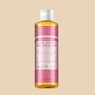 Jabón de castilla 18 en 1. Flor del cerezo – Dr Bronner’s