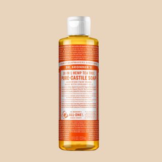 Jabón de castilla 18 en 1. Árbol de té – Dr Bronner’s