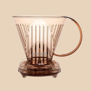 Cafetera Clever Coffee Dripper L marrón tránslucida