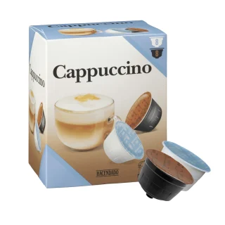 Café en cápsula cappuccino Hacendado