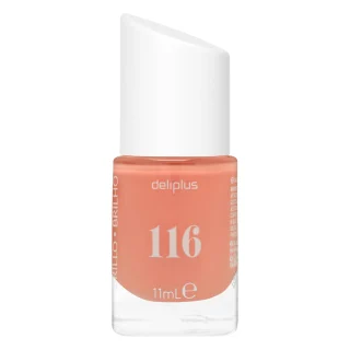 Laca de uñas alto brillo Deliplus 116 melocotón
