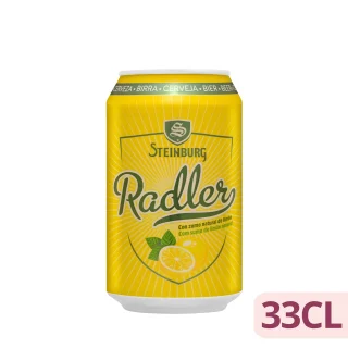 Cerveza Radler Steinburg con zumo natural de limón