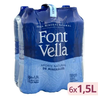 Agua mineral grande Font Vella