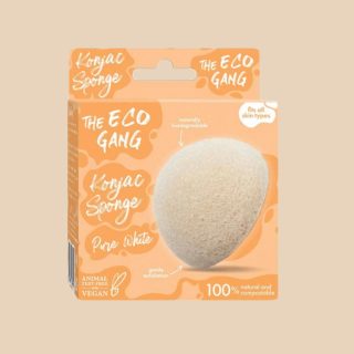 Esponja Konjac. Blanco puro – The Eco Gang