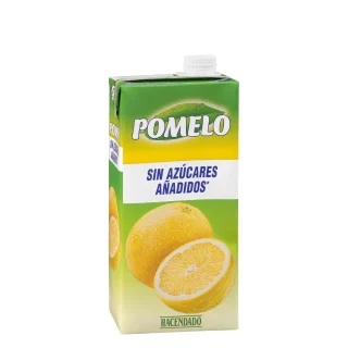 Bebida de pomelo Hacendado sin azúcares añadidos