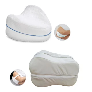 Almohadas Cojínes Entrepierna en viscoelástica Memory Foam Set X 2