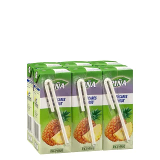 Bebida de piña Hacendado sin azúcares añadidos