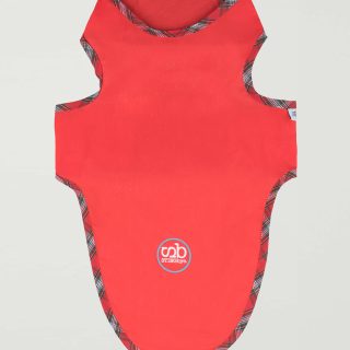 Chaqueta faldón antimosquitos antiparasitario rojo