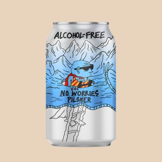 No Worries Pilsner Sin alcohol – Lervig