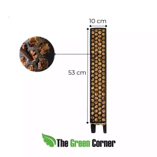 Tutor de musgo XL Negro