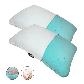 Almohadas Memory Foam Particulado X 2 Unidades con microperlas Gel