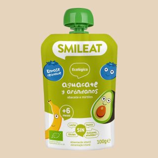 Pouch de aguacate y arándanos – Smileat