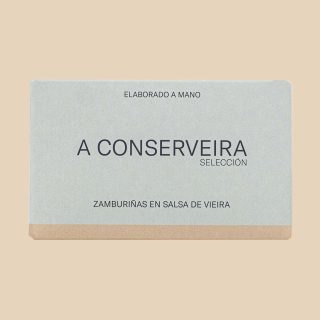 Zamburiñas en Salsa de Vieira – A Conserveira